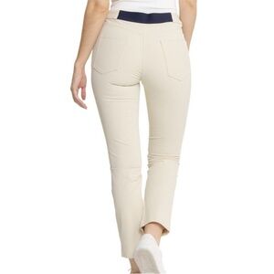 Peter Millar Sand Tan Dynamite Womens Technical Performance Golf Pants Size 4